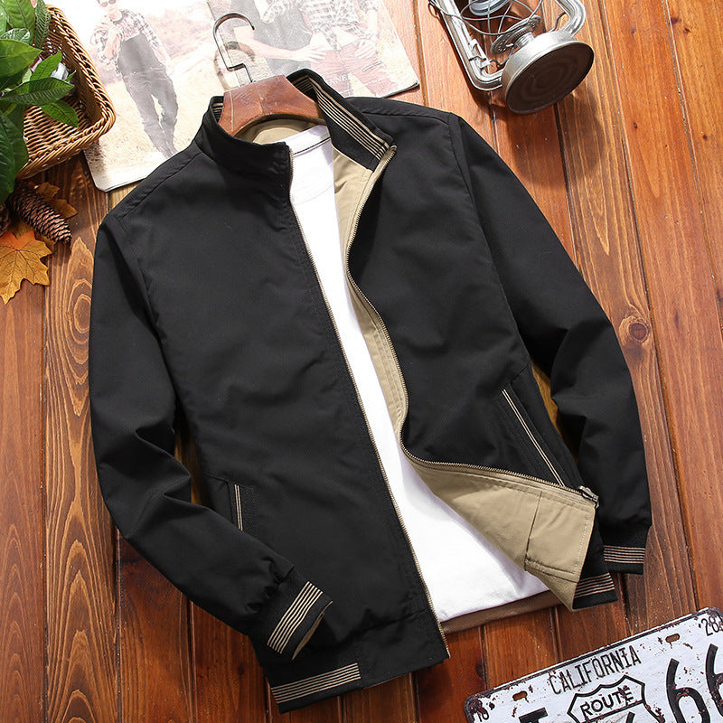 Cross-Border Autumn Reversible Jacket