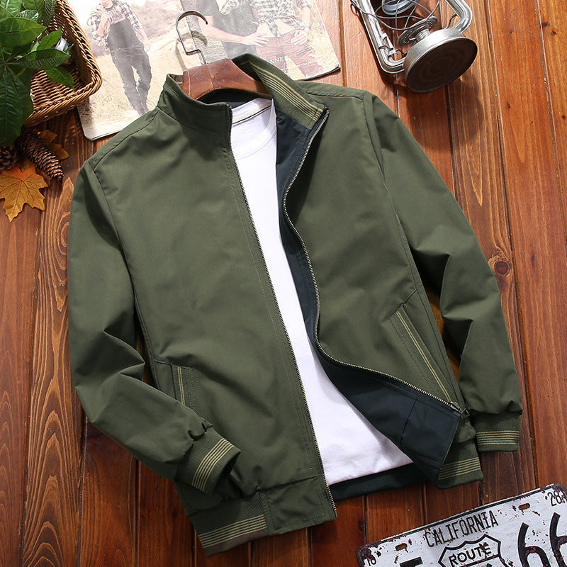 Cross-Border Autumn Reversible Jacket