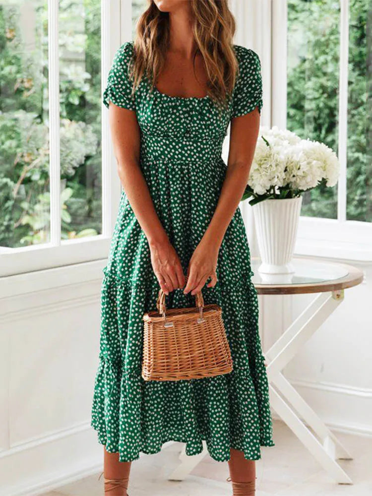 Sunset Breeze Summer Dress