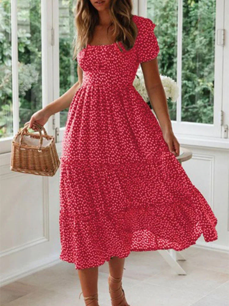 Sunset Breeze Summer Dress