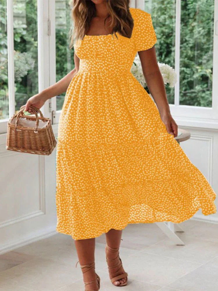 Sunset Breeze Summer Dress