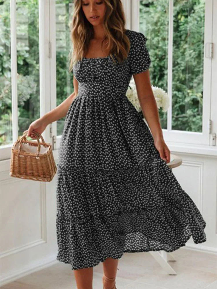 Sunset Breeze Summer Dress