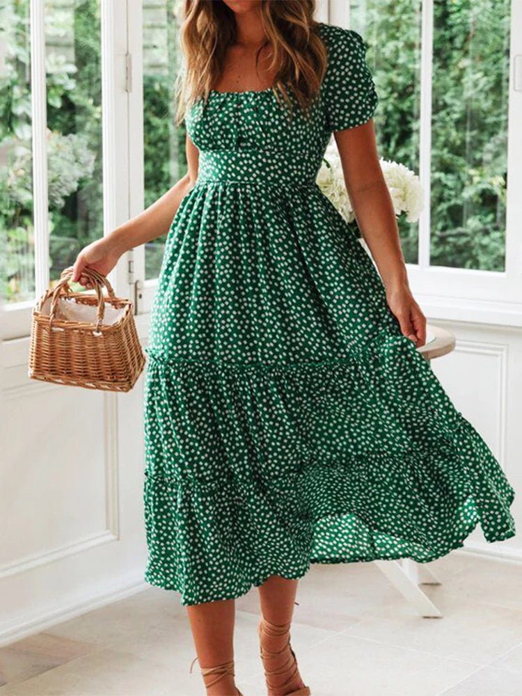 Sunset Breeze Summer Dress